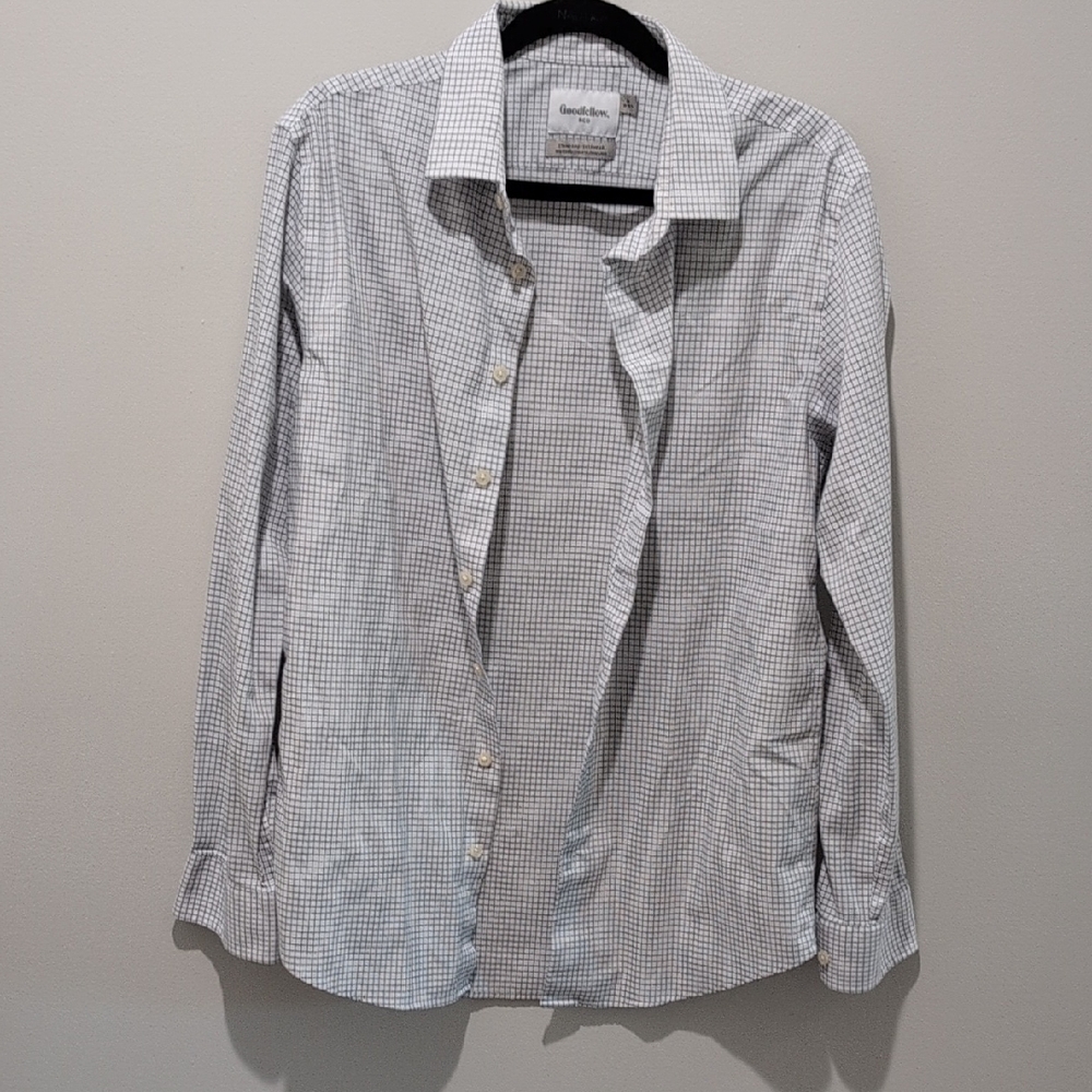 Goodfellow & Co Standard Checkered Button-Up Shirt